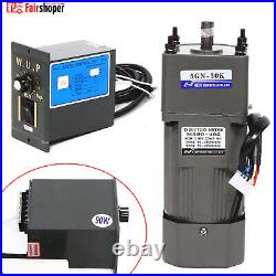 0-27RPM AC Gear Motor Reducer Electric Variable Speed Controller 150 90W 220V