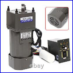 0-27RPM AC Gear Motor Reducer Electric Variable Speed Controller 150 90W 220V 0-27RPM AC Gear Motor Reducer Electric Variable Speed Controller 150 90W 220V