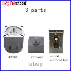 0-27RPM AC Gear Motor Reducer Electric Variable Speed Controller 150 90W 220V 0-27RPM AC Gear Motor Reducer Electric Variable Speed Controller 150 90W 220V