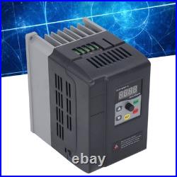 0.75-3kw Variable Frequency Drive Single To 3 Phase For Motor Speed Control VFD 0.75-3kw Variable Frequency Drive Single To 3 Phase For Motor Speed Control VFD