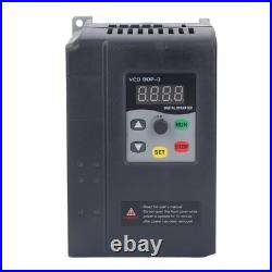 0.75-3kw Variable Frequency Drive Single To 3 Phase For Motor Speed Control VFD 0.75-3kw Variable Frequency Drive Single To 3 Phase For Motor Speed Control VFD