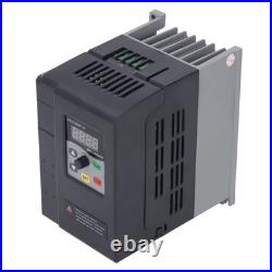 0.75-3kw Variable Frequency Drive Single To 3 Phase For Motor Speed Control VFD 0.75-3kw Variable Frequency Drive Single To 3 Phase For Motor Speed Control VFD
