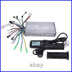 1000W 36/48V Brushless Speed Motor Controller LCD Throttle Electric Bike Sco REL