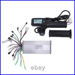 1000W 36/48V Brushless Speed Motor Controller LCD Throttle Electric Bike Sco REL