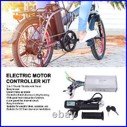 1000W 36/48V Brushless Speed Motor Controller LCD Throttle Electric Bike Sco REL