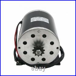 1000W 48V DC Electric Motor Kit with Base Speed Controller&Foot Pedal Throttle
