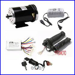 1000W 48V Electric Motor Kit with Speed Control & Charger Throttle Switch Scooter
