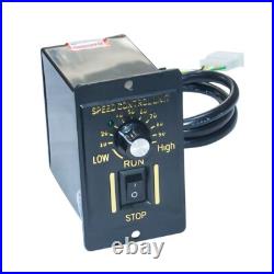 110V 25W AC Reducer Gear Motor With Speed Controller Set 7.5450RPM For Industry