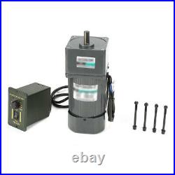 120W 180K AC Gear Motor Electric Motor CWithCCW Variable Speed Controller 220V