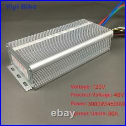 120v 3000w Brushless Motor Speed Controller 80a 24 Mosfet 120degree With Sensor
