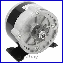 12V 250W DC Eletrical Motor Speed Controller Chain Wheel Gear Electric Motor Kit