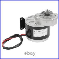 12V 250W DC Eletrical Motor Speed Controller Chain Wheel Gear Popcorn BL