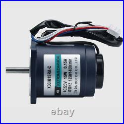 15W 220V AC Speed Control Motor 1400/2800RPM High Speed Electric Motor 3IKR15A-C