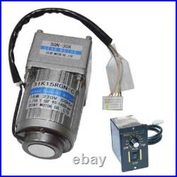 15W 3GN AC Gear Electric Motor Variable Speed Controller with Reduction Gearbox