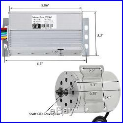 1800W 48V Brushless Electric Motor Speed Wire Controller Grips Battery Charger