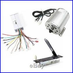 1800W 48V DC Brushless Electric Motor Speed Controller Foot Pedal EBike EScooter