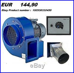 1850m3 Industrial Centrifugal Blower Fan + 500Watt Speed Controller Extractor