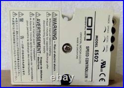 1PCS New ORIENTAL MOTOR ES02 SPEED CONTROLLER 1PCS New ORIENTAL MOTOR ES02 SPEED CONTROLLER