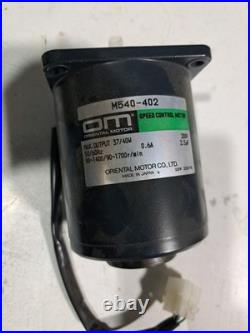 1PC Oriental Motor M540-402 Speed Control Motor New