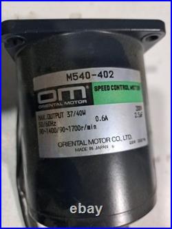 1PC Oriental Motor M540-402 Speed Control Motor New