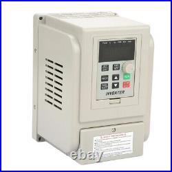 1 phase Variable Frequency Drive VFD Speed Controller for 3-phase 2.2kW AC Motor
