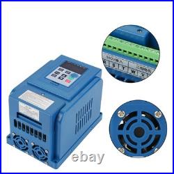 1pc 380VAC Variable Frequency Drive VFD Speed Controller 3-phase 4kW AC Motor