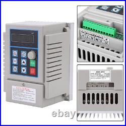 1pc VFD Speed Controller For Single Phase 0.45kW AC Motor