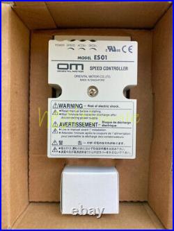 1x New ORIENTAL MOTOR ES01 SPEED CONTROLLER