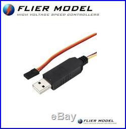 200A Car Flier ESC 12S LiPo with BEC Speed Controller for Brushless Motors