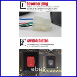 200W AC 220V 200-3000RPM Brushless Reduction Motor Adjustable Speed Controller