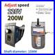 200W AC 5-470 RPM Electric Speed Controller Reversible Variable 220V Gear Motor