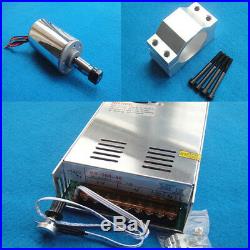 200With300With400With600W CNC Air cooled Engraver Brushed Spindle Motor DC12V-48V ER11