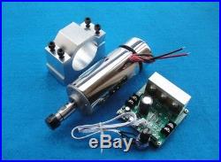 200With300With400With600W CNC Air cooled Engraver Spindle Motor DC12V-48V 12000r ER11