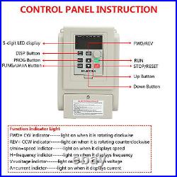 220VAC VFD Speed Controller High Performance For AC Motor DTS UK