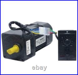 220V 120W Deceleration Geared AC Phase Reversile Motor Speed Controller Gear Box