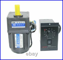 220V 15W AC Gear Motor Electric + Variable Speed Controller 125RPM Torque 110 220V 15W AC Gear Motor Electric + Variable Speed Controller 125RPM Torque 110