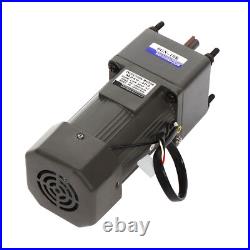 220V 250W AC Gear Electric Motor Variable Speed Controller Output 0-10k
