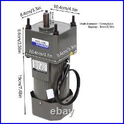 220V 250W AC Gear Electric Motor Variable Speed Controller Output 0-10k 220V 250W AC Gear Electric Motor Variable Speed Controller Output 0-10k