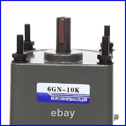 220V 250W AC Gear Electric Motor Variable Speed Controller Output 0-10k