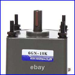 220V 250W AC Gear Electric Motor Variable Speed Controller Output 0-10k 220V 250W AC Gear Electric Motor Variable Speed Controller Output 0-10k