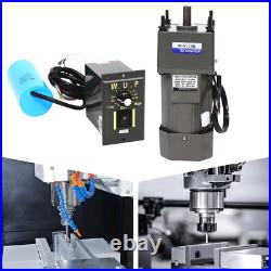 220V 250W AC Gear Electric Motor Variable Speed Controller Output 0-10k