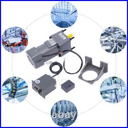 220V 250W AC Gear Electric Motor Variable Speed Controller Output 0-270 RPM 220V 250W AC Gear Electric Motor Variable Speed Controller Output 0-270 RPM