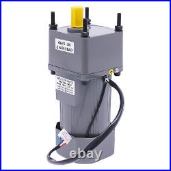 220V 250W AC Gear Electric Motor Variable Speed Controller Output 0-270 RPM