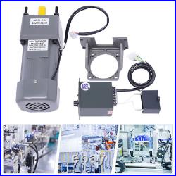 220V 250W AC Gear Electric Motor Variable Speed Controller Output 0-270 RPM 220V 250W AC Gear Electric Motor Variable Speed Controller Output 0-270 RPM