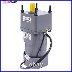 220V 250W AC Gear Electric Motor Variable Speed Controller Output 0-270 RPM 220V 250W AC Gear Electric Motor Variable Speed Controller Output 0-270 RPM