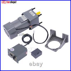 220V 250W AC Gear Electric Motor Variable Speed Controller Output 0-270 RPM 220V 250W AC Gear Electric Motor Variable Speed Controller Output 0-270 RPM