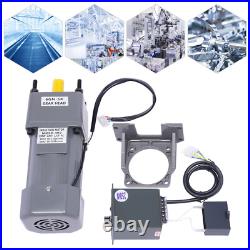 220V 250W AC Gear Electric Motor Variable Speed Controller Output 0-270 RPM 220V 250W AC Gear Electric Motor Variable Speed Controller Output 0-270 RPM