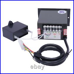 220V 250W AC Gear Electric Motor Variable Speed Controller Output 0-270 RPM