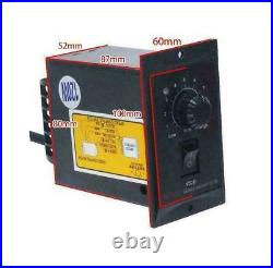 220V 25W AC Gear Motor Electric Motor Variable Speed Controller 110 125 RPM/MIN