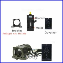 220V 25W AC Gear Motor Electric Motor Variable Speed Controller 110 125 RPM/MIN